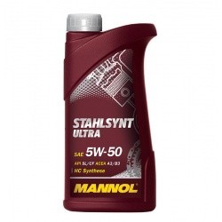 MANNOL 5w50 Stahlsynt Ultra синт. 1л (уп.20)